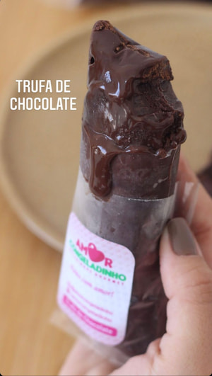 Geladinho Trufa de Chocolate