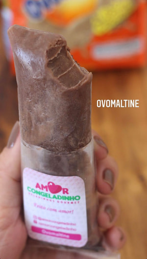 Geladinho de Ovomaltine